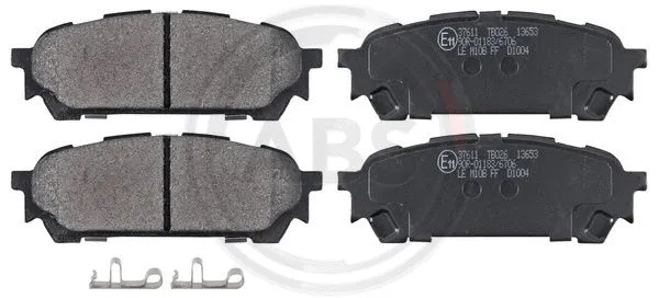 Brake Pad Set, disc brake (37611)