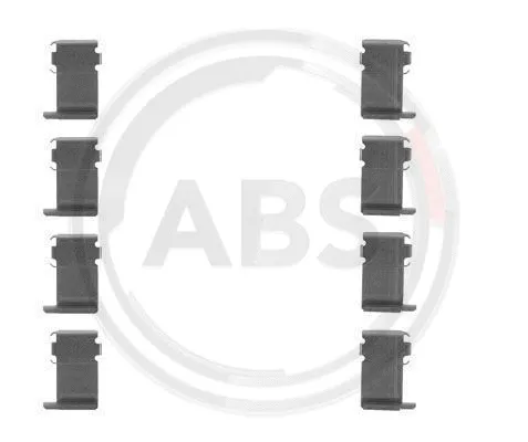 Accessory Kit, disc brake pad (1162Q)