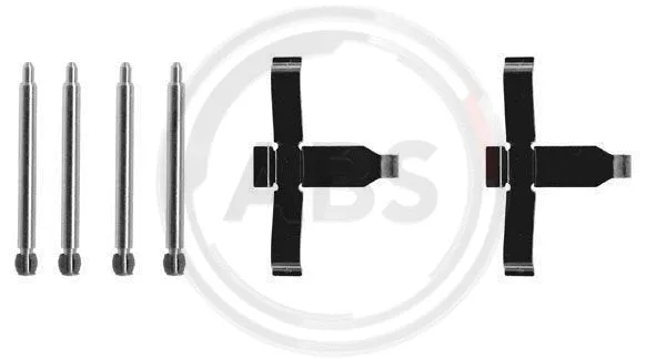 Accessory Kit, disc brake pad (1127Q)