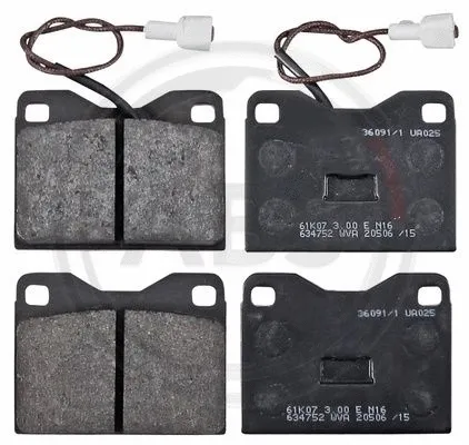 Brake Pad Set, disc brake (36091/1)