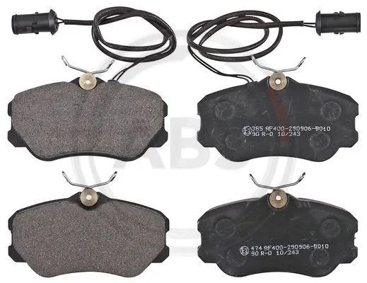 Brake Pad Set, disc brake (36806)