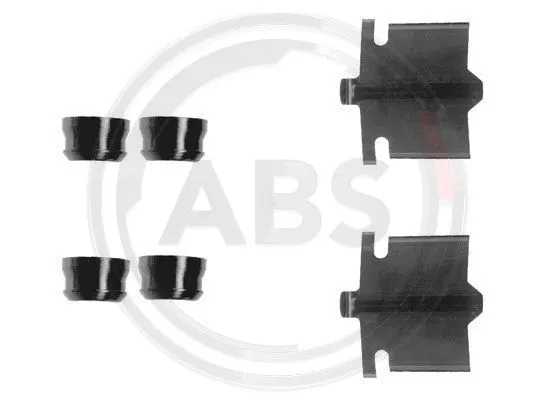 Accessory Kit, disc brake pad (1084Q)
