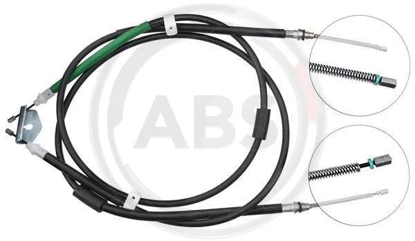 Cable Pull, parking brake (K12415)