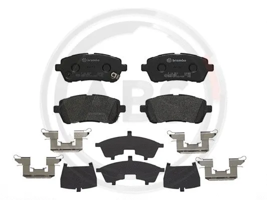 Brake Pad Set, disc brake (P16013)