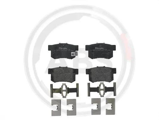 Brake Pad Set, disc brake (P79027)