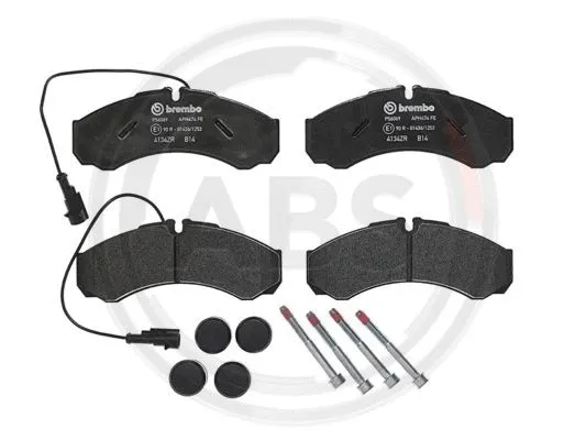 Brake Pad Set, disc brake (P56069)