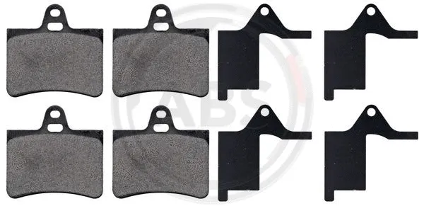 Brake Pad Set, disc brake (37276)