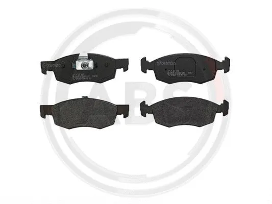 Brake Pad Set, disc brake (P23118)