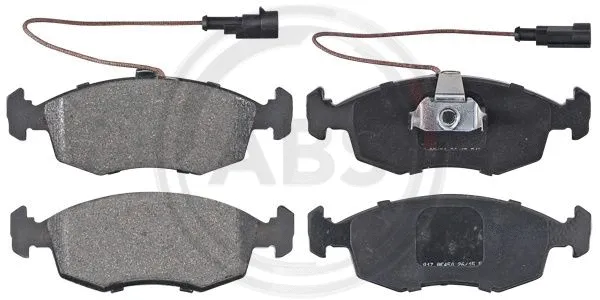 Brake Pad Set, disc brake (37122)