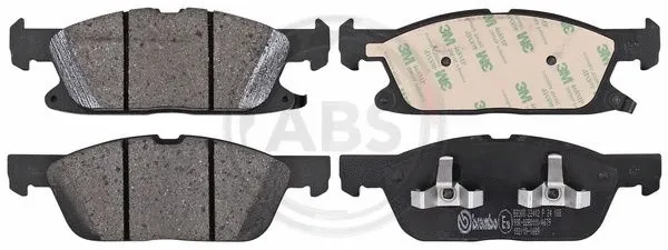 Brake Pad Set, disc brake (P24188)