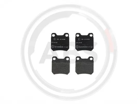 Brake Pad Set, disc brake (P71008)