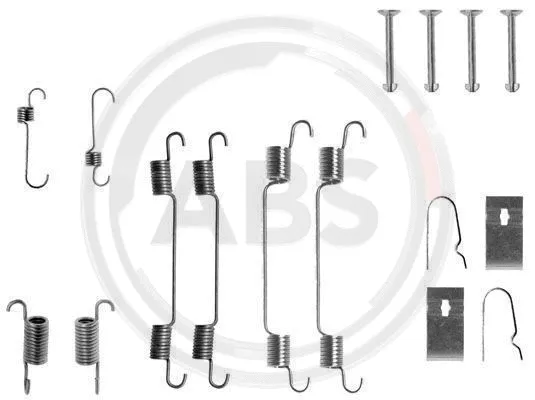 Accessory Kit, brake shoes (0722Q)