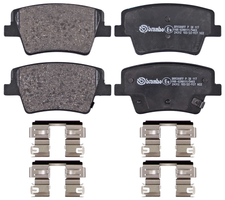 Brake Pad Set, disc brake (P30117)