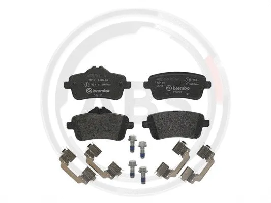Brake Pad Set, disc brake (P50101)