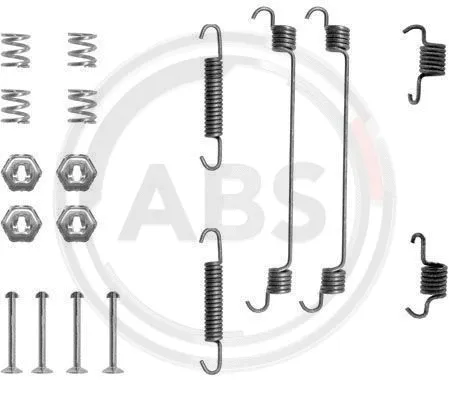 Accessory Kit, brake shoes (0657Q)
