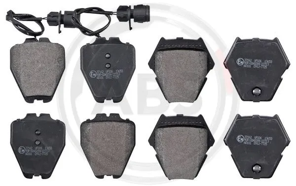 Brake Pad Set, disc brake (37162)