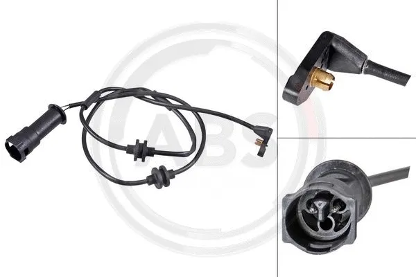 Warning Contact, brake pad wear (39557)