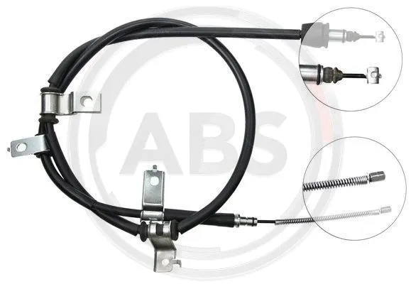 Cable Pull, parking brake (K15368)