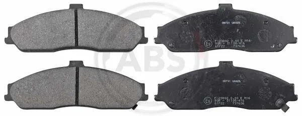 Brake Pad Set, disc brake (38731)