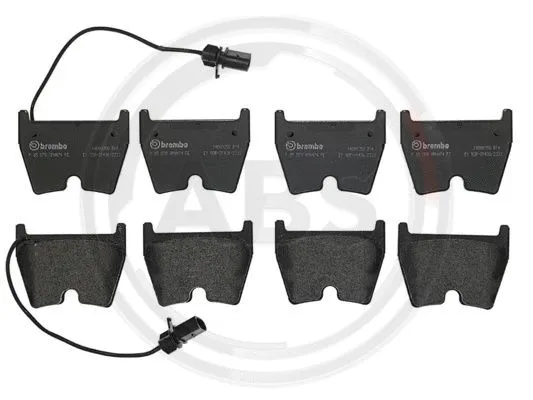 Brake Pad Set, disc brake (P85078)