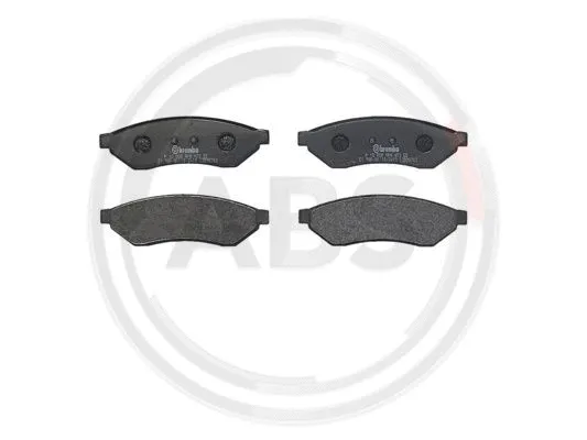 Brake Pad Set, disc brake (P10008)
