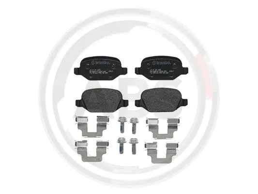 Brake Pad Set, disc brake (P23065)