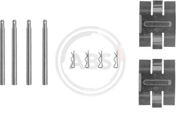 Accessory Kit, disc brake pad (0962Q)