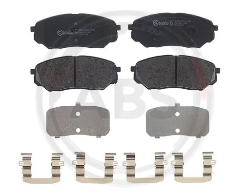 Brake Pad Set, disc brake (P30086)