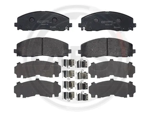 Brake Pad Set, disc brake (P11035)