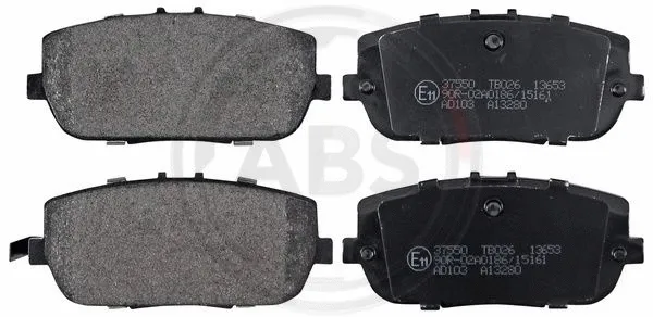 Brake Pad Set, disc brake (37550)