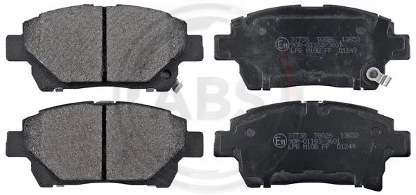 Brake Pad Set, disc brake (37738)