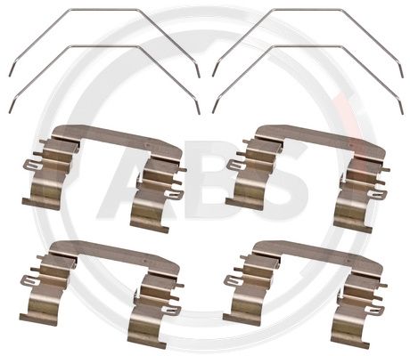 Accessory Kit, disc brake pad (1916Q)