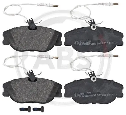 Brake Pad Set, disc brake (36899)