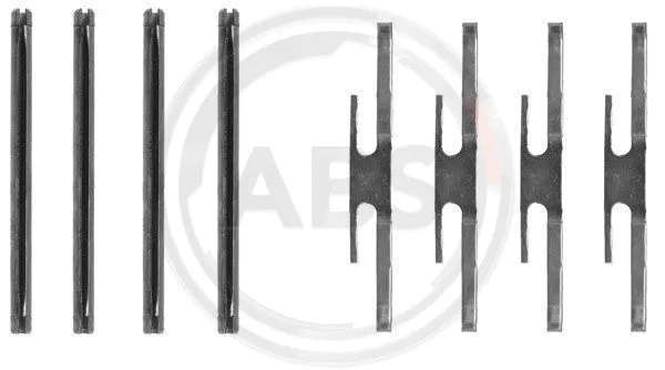 Accessory Kit, disc brake pad (1072Q)