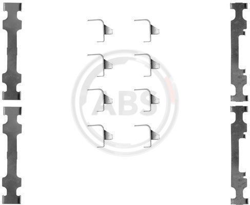 Accessory Kit, disc brake pad (1197Q)