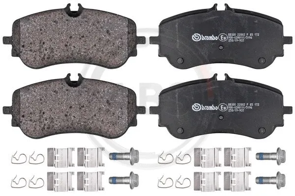Brake Pad Set, disc brake (P85172)