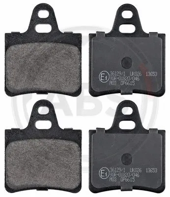Brake Pad Set, disc brake (36129/1)