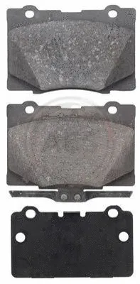 Brake Pad Set, disc brake (37600)