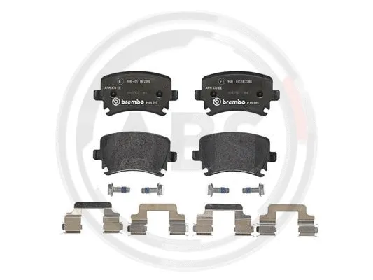 Brake Pad Set, disc brake (P85095)
