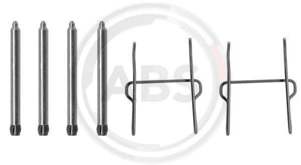 Accessory Kit, disc brake pad (1081Q)