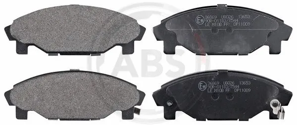 Brake Pad Set, disc brake (36869)