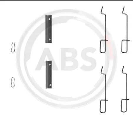 Accessory Kit, disc brake pad (1125Q)