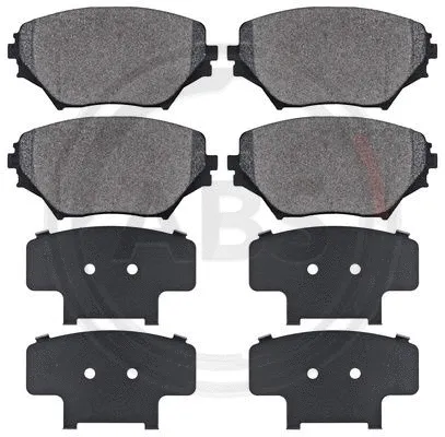Brake Pad Set, disc brake (37230)