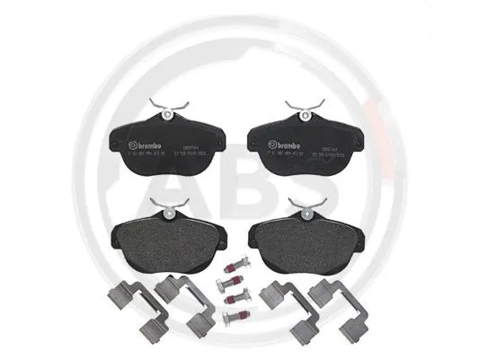 Brake Pad Set, disc brake (P61087)