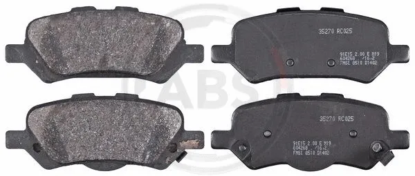 Brake Pad Set, disc brake (35270)