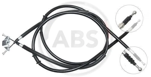Cable Pull, parking brake (K12805)