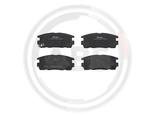 Brake Pad Set, disc brake (P10004)
