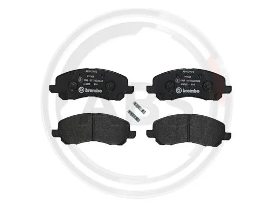 Brake Pad Set, disc brake (P11026)