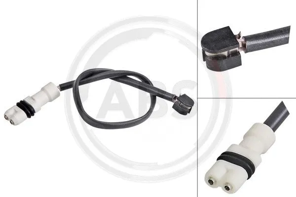 Warning Contact, brake pad wear (39541)