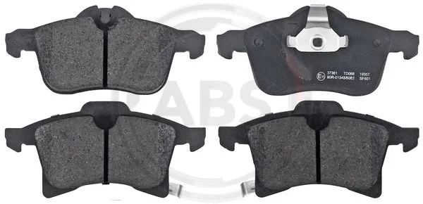 Brake Pad Set, disc brake (37361)